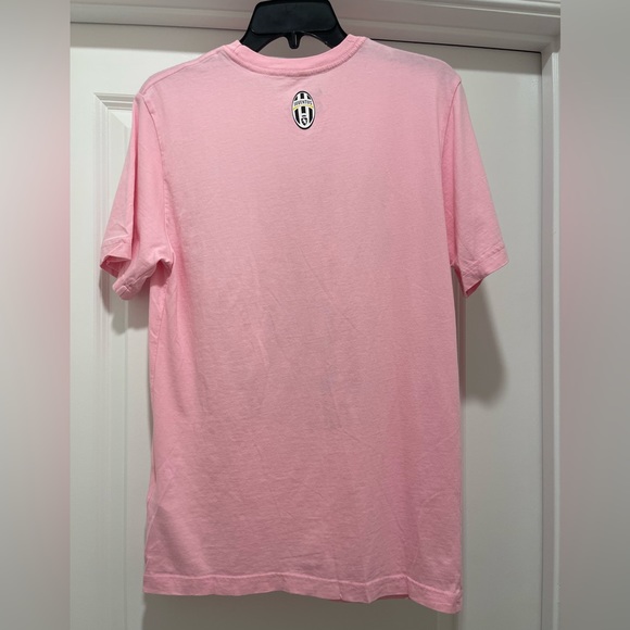Juventus Soccer Shirt Early 2000’s Nike Football Pink Forza Juve Italian - Picture 2 of 8